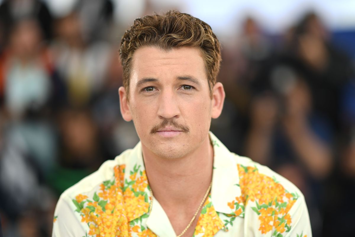 US actor Miles Teller poses during a photocall for the film "Too Old To Die Young - North of Hollywood, West of Hell" at the 72nd edition of the Cannes Film Festival in Cannes, southern France, on May 18, 2019.