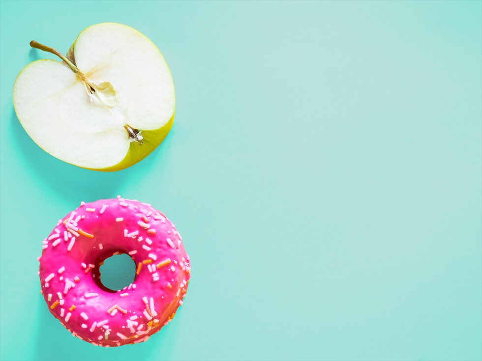 Doughnut, Pink, Food, Plant, 