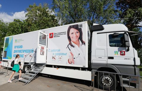 russia hiv mobile lab
