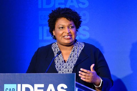 Stacey Abrams, Founder, Fair Fight Action, speaking at The