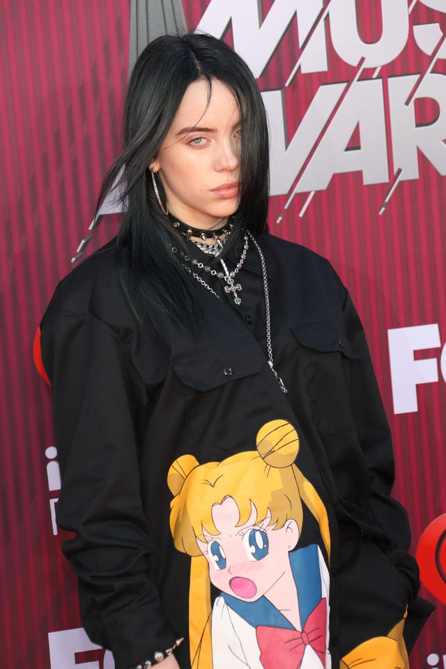 Someone Painted Billie Eilish's Face Onto Their Lips