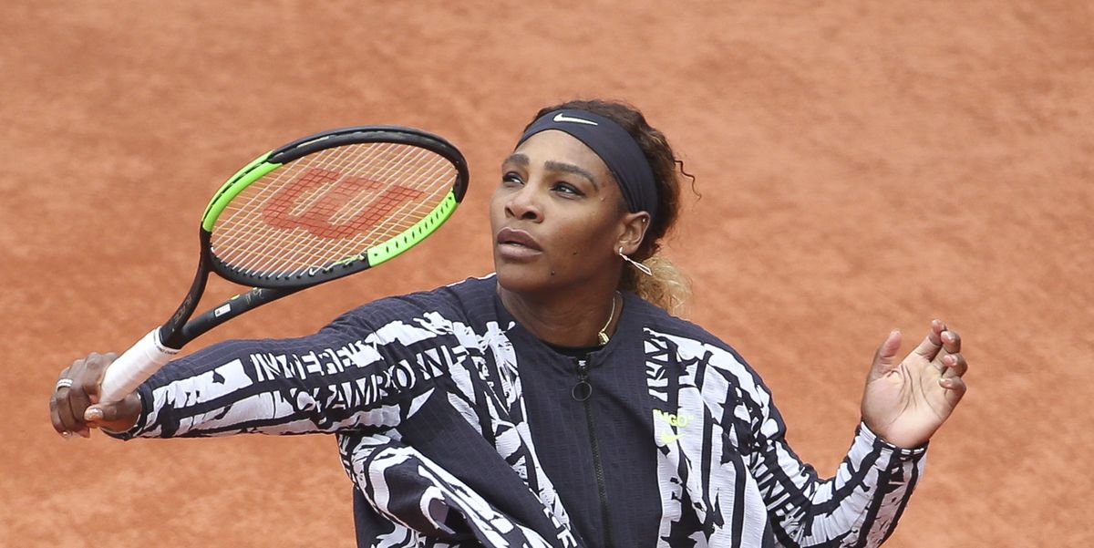 Serena Williams Wins First Round of French Open in Cape Outfit Designed by  Virgil Abloh – Fashion Bomb Daily