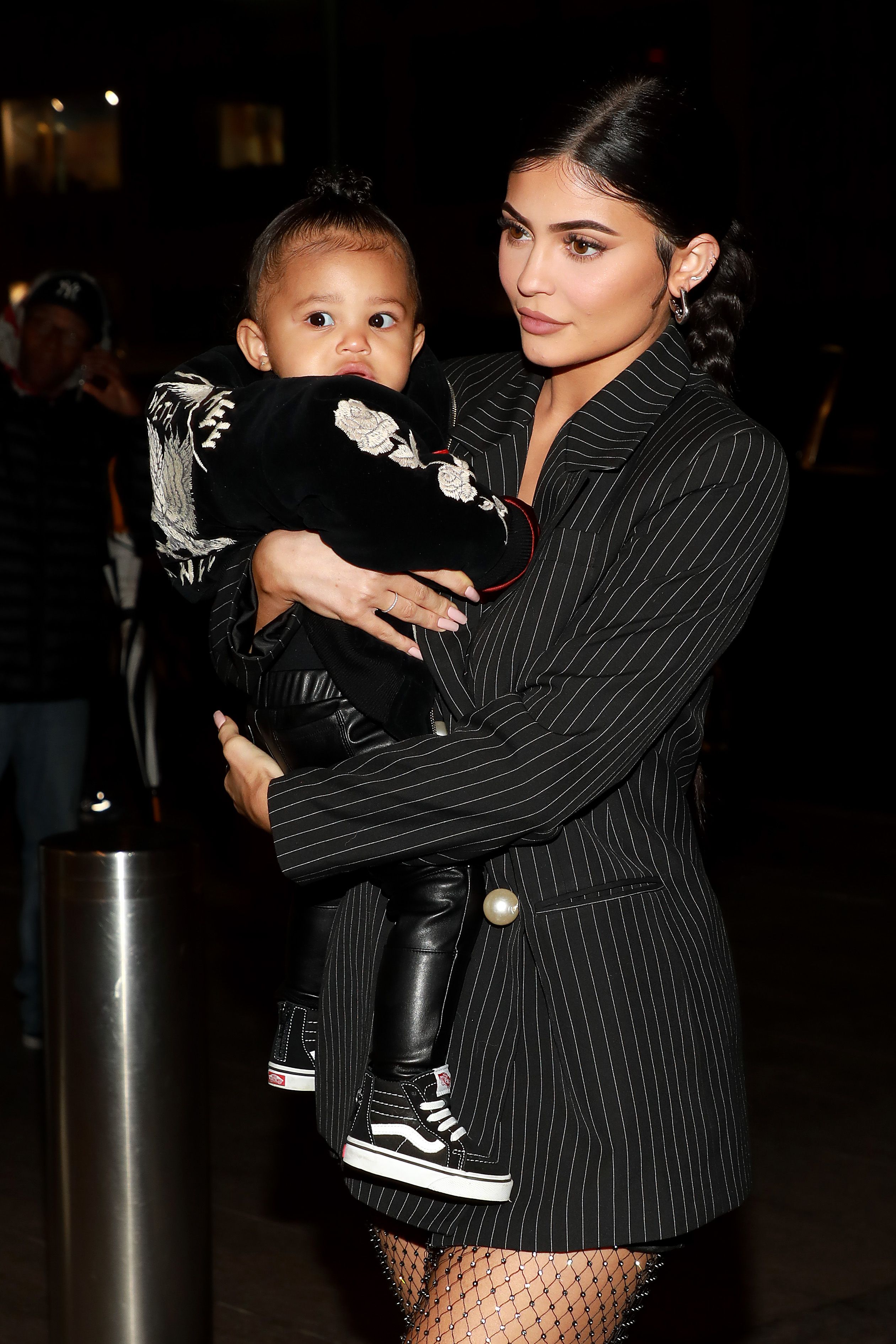Kylie Jenner Dresses Stormi As Her Mini Self With Her With Outfit