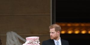 london, england   may 29 queen elizabeth ii and prince harry, duke of sussex attend the royal garden party at buckingham palace on may 29, 2019 in london, england photo by yui mok   wpa poolgetty images