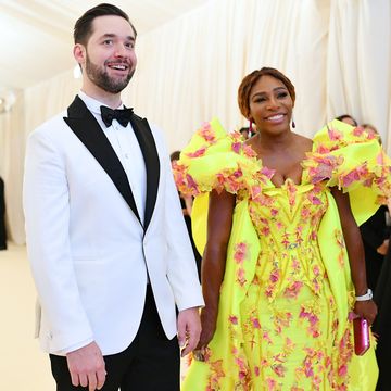 new york, new york   may 06 serena williams and alexis ohanian attend the 2019 met gala celebrating camp notes on fashion at metropolitan museum of art on may 06, 2019 in new york city photo by mike coppolamg19getty images for the met museumvogue