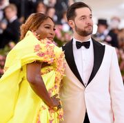 new york, new york   may 06 serena williams and alexis ohanian attend the 2019 met gala celebrating camp notes on fashion at metropolitan museum of art on may 06, 2019 in new york city photo by jamie mccarthygetty images