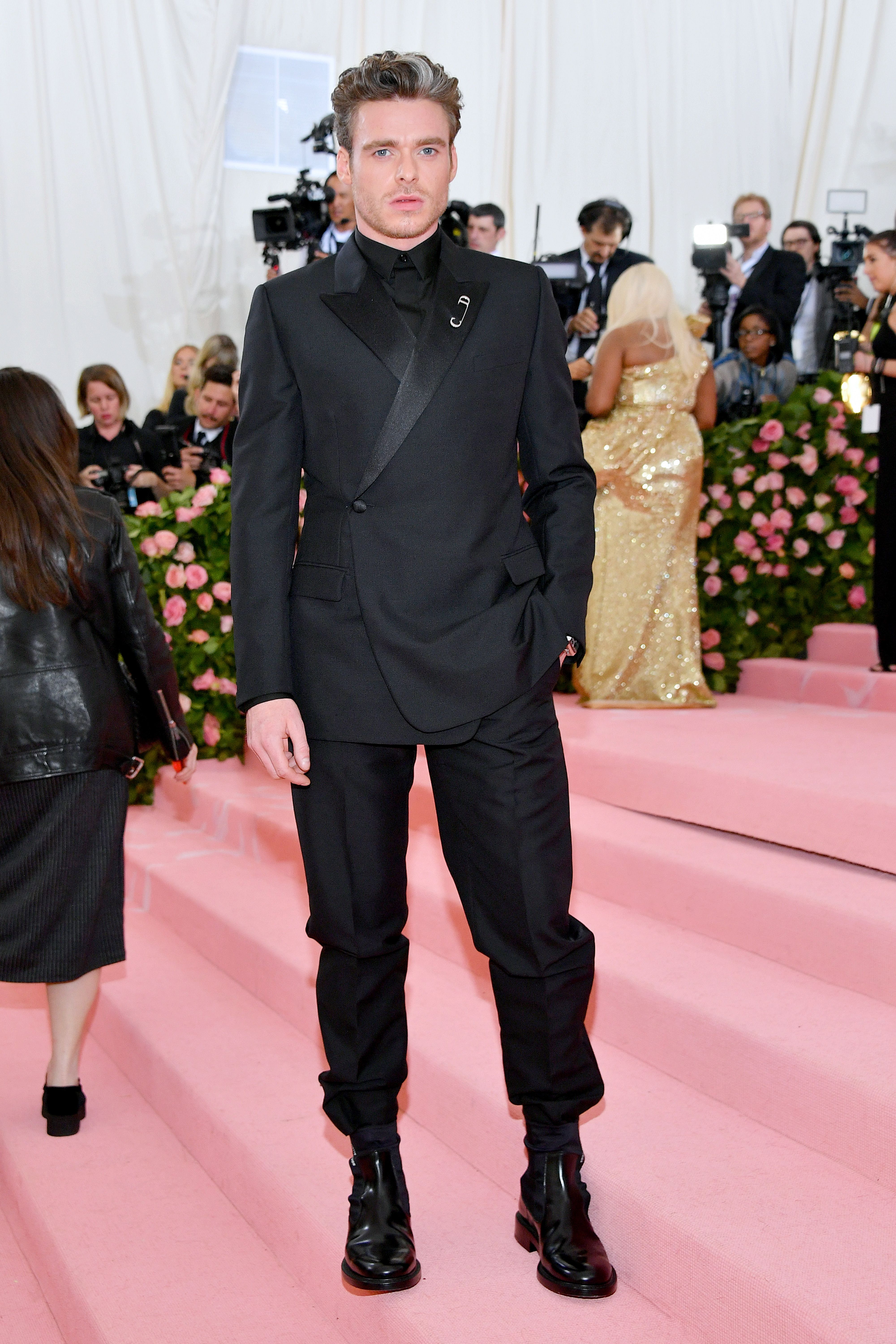 Richard Madden, Possible Bond Contender, at the 2019 Met Gala in