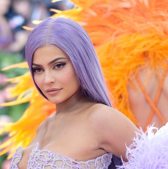 Kylie Jenner Matched Her New Pink Hair to Her Bra