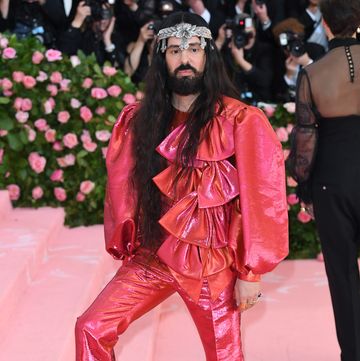new york, new york may 06 alessandro michele arrives for the 2019 met gala celebrating camp notes on fashion at the metropolitan museum of art on may 06, 2019 in new york city photo by karwai tanggetty images