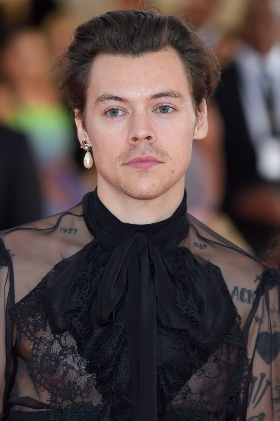 new york, new york   may 06 harry styles arrives for the 2019 met gala celebrating camp notes on fashion at the metropolitan museum of art on may 06, 2019 in new york city photo by karwai tanggetty images
