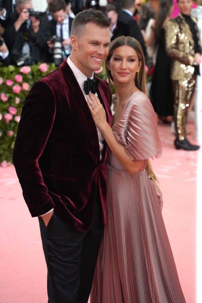 new york, ny   may 6 tom brady and gisele bundchen attend the metropolitan museum of arts 2019 costume institute benefit camp notes on fashion at metropolitan museum of art on may 6, 2019 in new york city photo by sean zannipatrick mcmullan via getty images