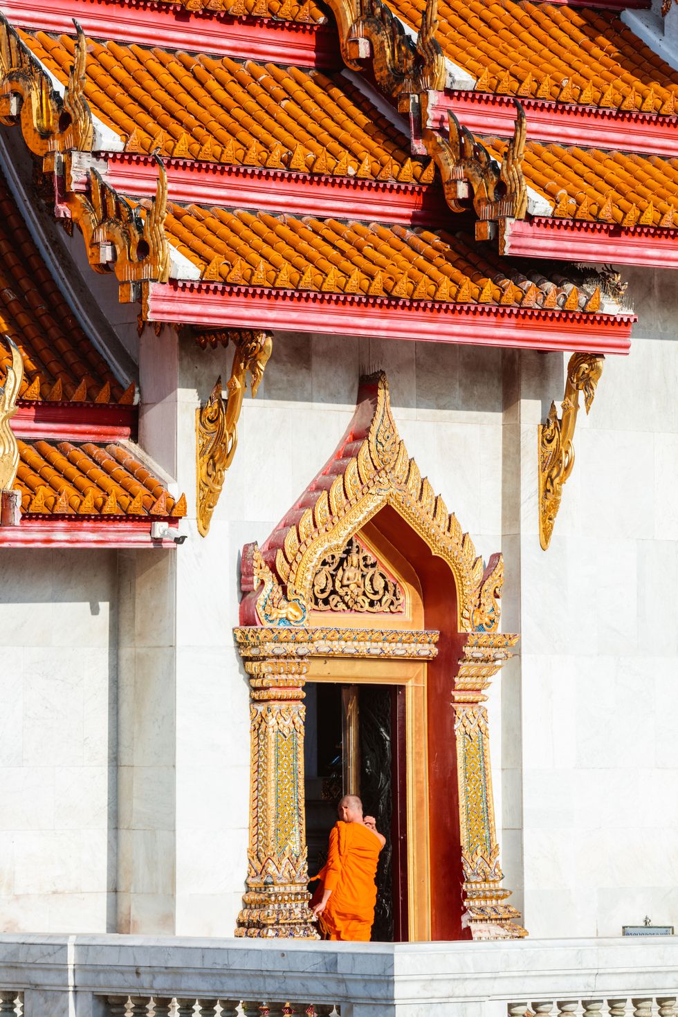 ワット・ベンチャマボピット　バンコク　タイ観光　大理石寺院