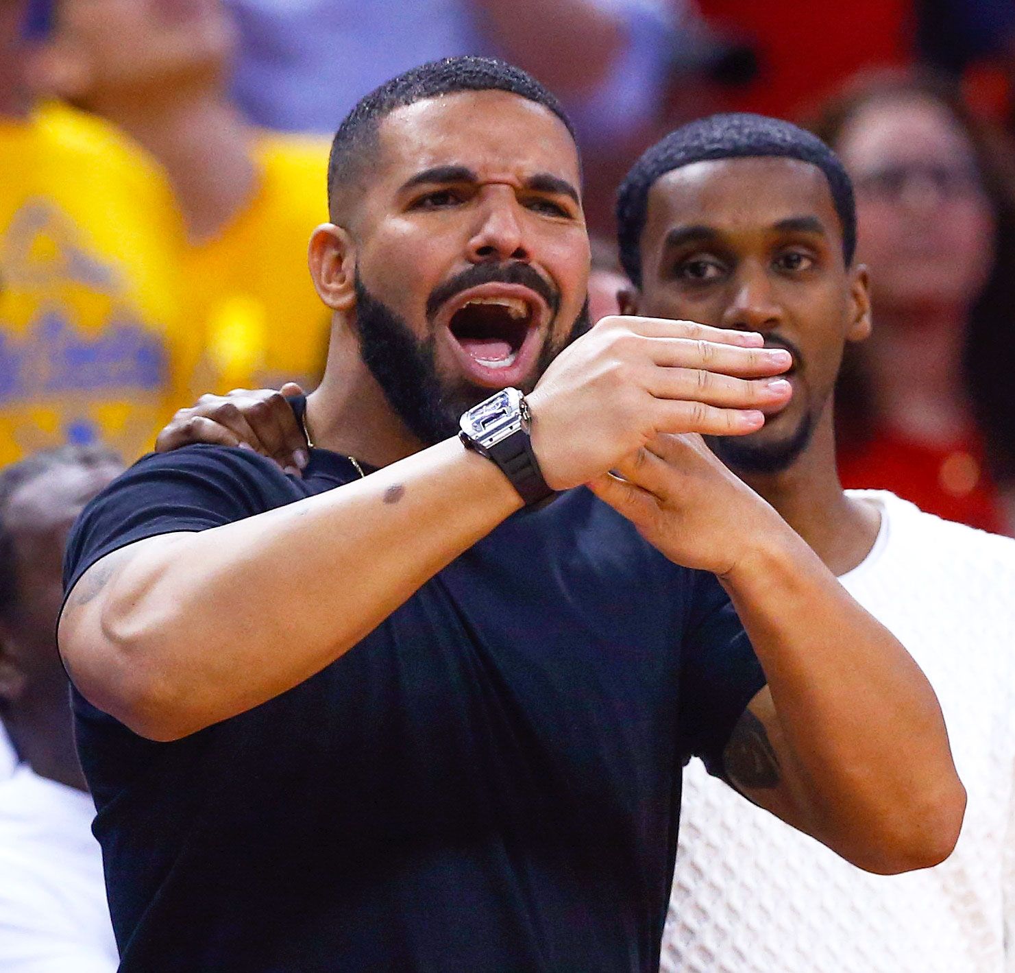 Drake is already memeing about the Raptors getting Dick 