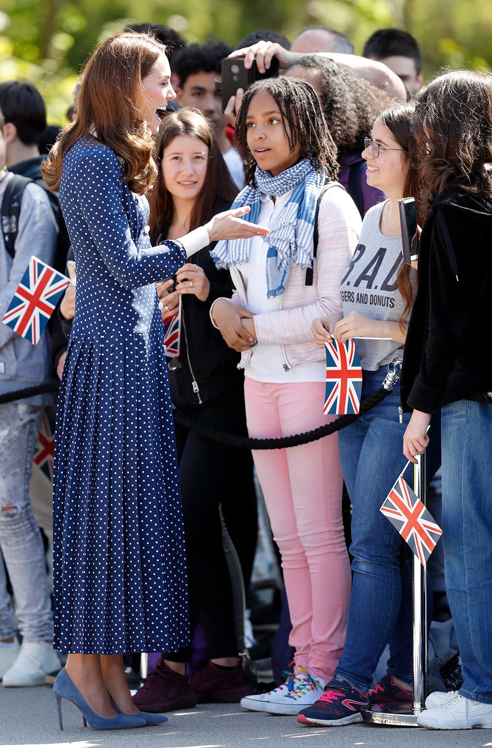 The Duchess Of Cambridge Visits Bletchley Park D-Day Exhibition