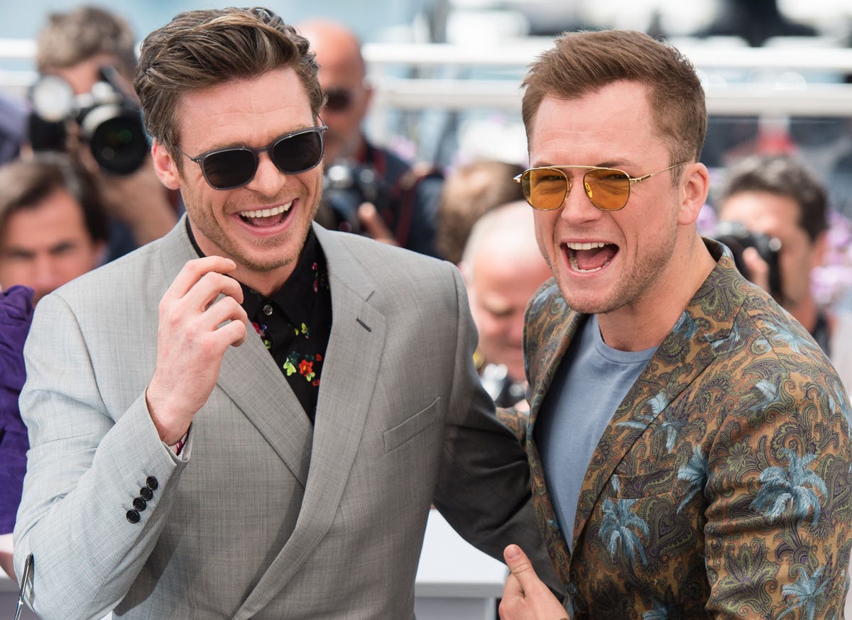 Watch Richard Madden and Taron Egerton in a Deleted Rocketman Scene