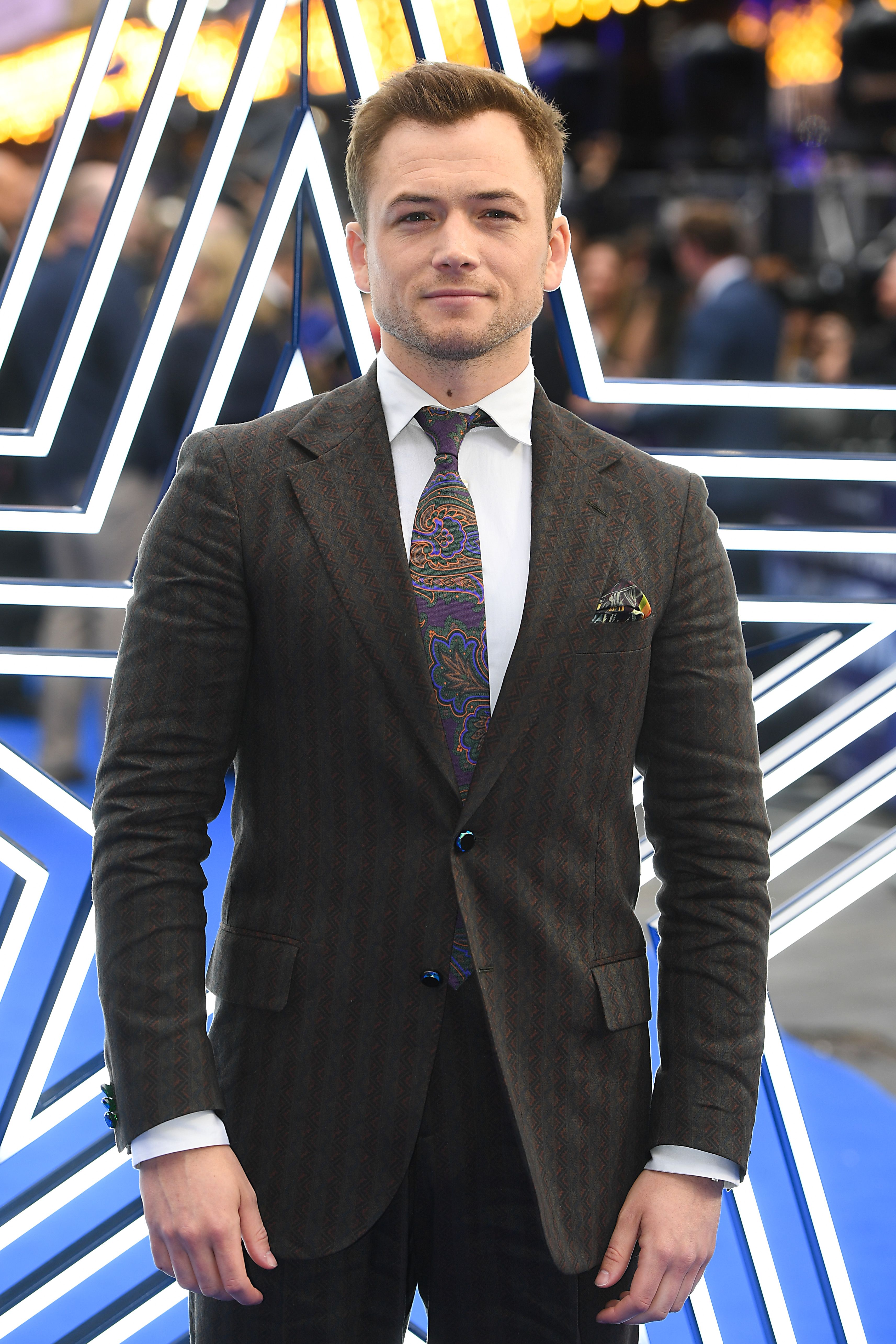 Taron Egerton Rocketman Costume Suit - New American Jackets