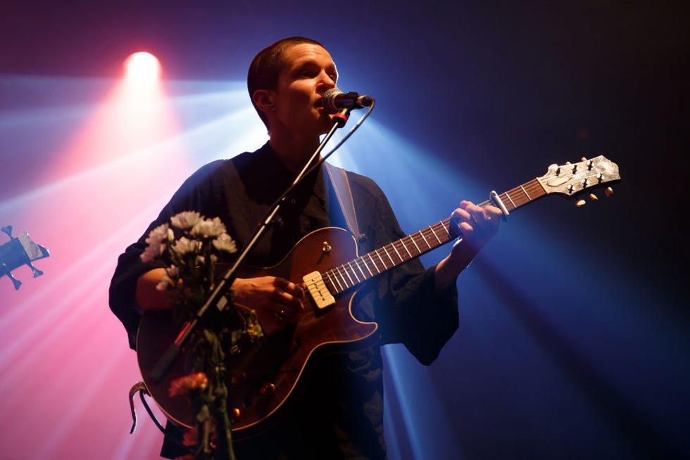 london, england   may 23 adrianne lenker of big thief performs on stage at the roundhouse on may 23, 2019 in london, england photo by burak cingiredferns