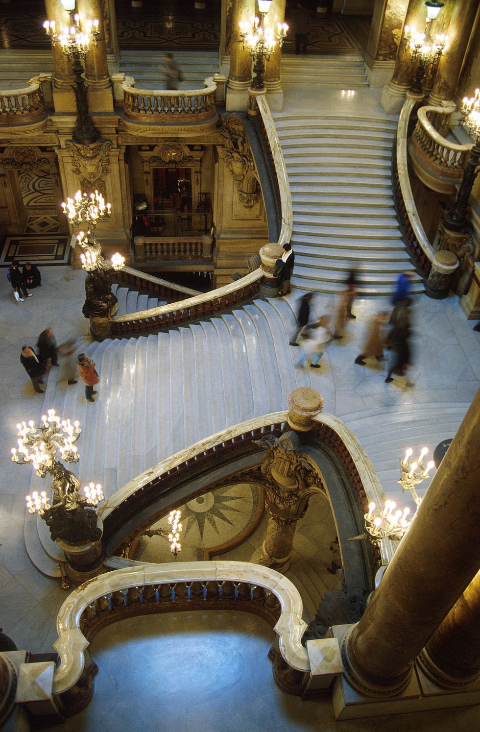 france   november 01  the opera garnier in paris, france in november, 1998  photo by xavier rossigamma rapho via getty images
