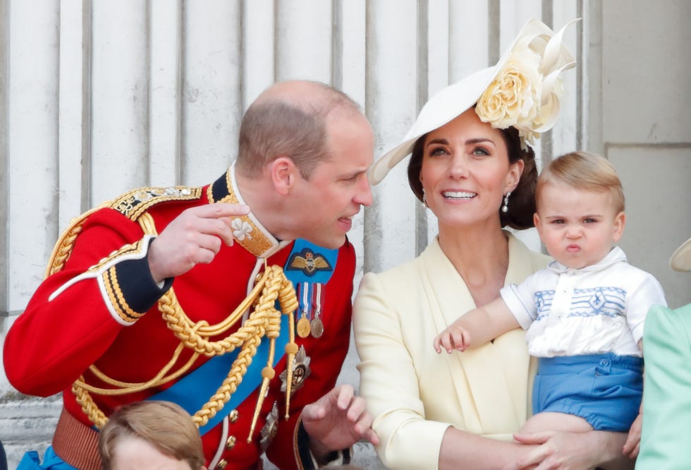 Prince Louis has the exact same 'grumpy face' as Prince George