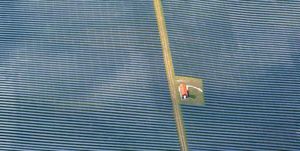 solar panels farming