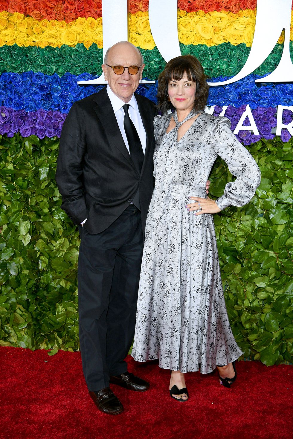Mart Crowley and Natalie Wood's daughter Natasha Gregson Wagner at the 73rd Annual Tony Awards at Radio City Music Hall on June 9, 2019, in New York City