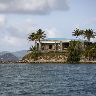 jeffrey epstein's private island in the caribbean