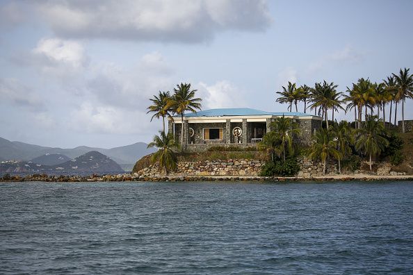 jeffrey epstein's private island in the caribbean