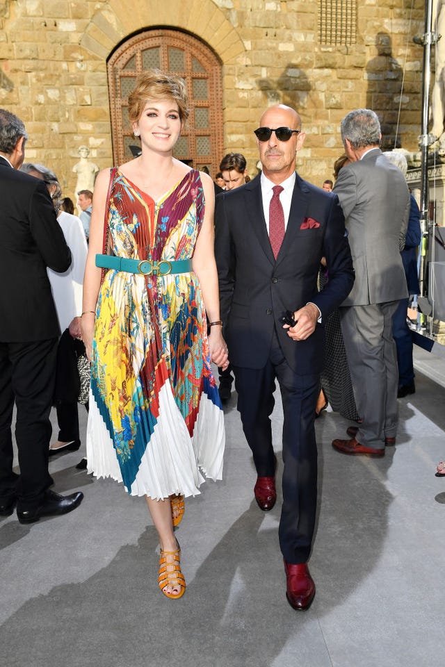 stanley tucci felicity blunt