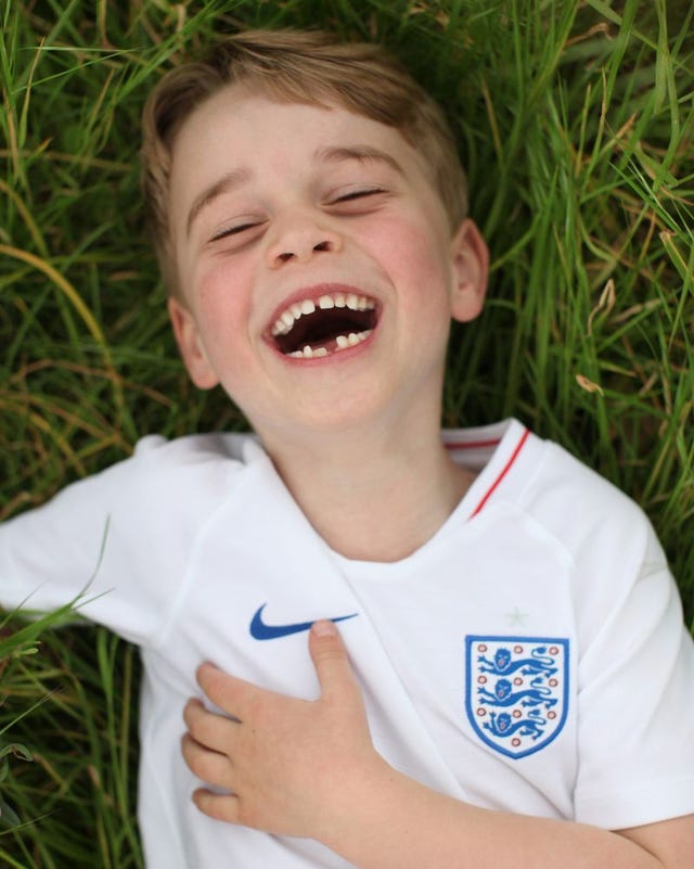 Prince George's England Jersey in Birthday Photos Sparks Controversy