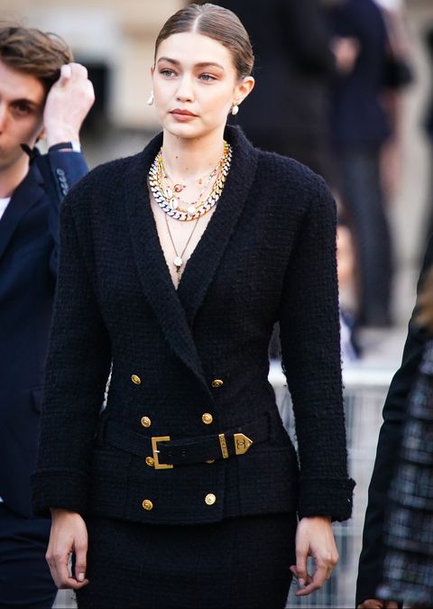 Gigi Hadid in Chanel.