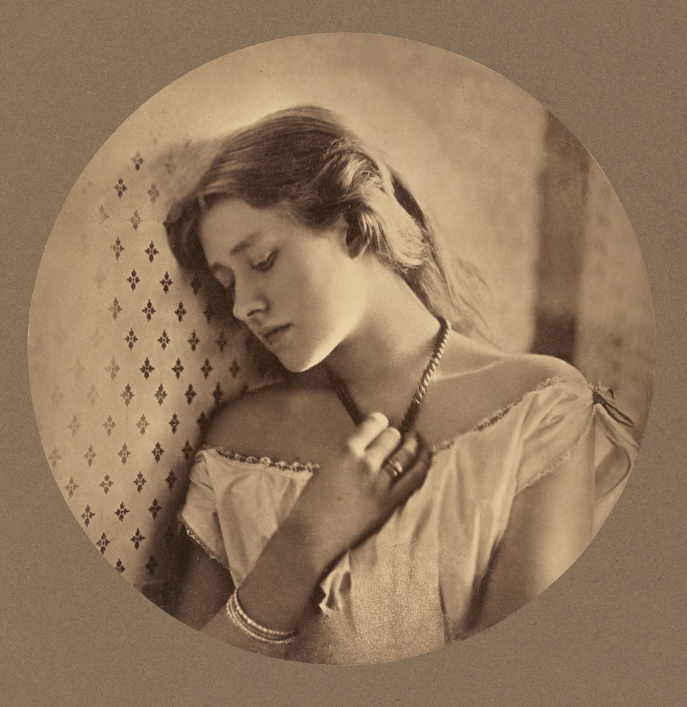 Shakespearean actress Ellen Terry, Julia Margaret Cameron