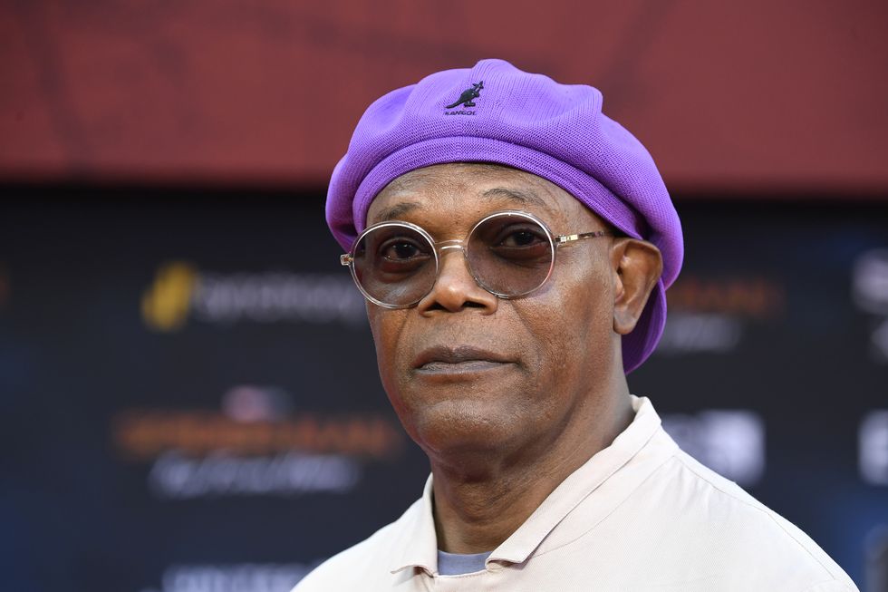 hollywood, california   june 26 samuel l jackson attends the premiere of sony pictures spider man far from home at tcl chinese theatre on june 26, 2019 in hollywood, california photo by frazer harrisongetty images