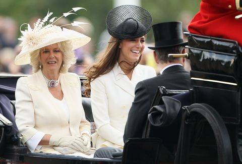 Kate Middleton at Trooping the Colour 2010
