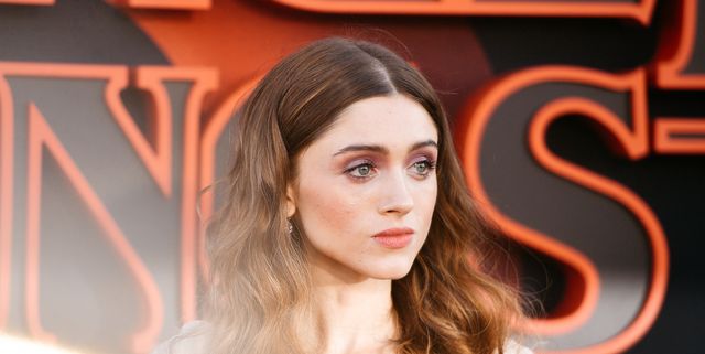 Natalia Dyer at the premiere of Stranger things 3, wearing Dior