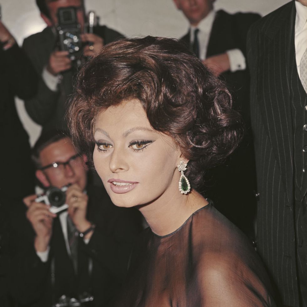 italian actress sophia loren at the savoy hotel in london, england, for a press conference on her upcoming film a countess from hong kong, 1st november 1965 the film will be written and directed by charlie chaplin photo by george frestonfox photoshulton archivegetty images