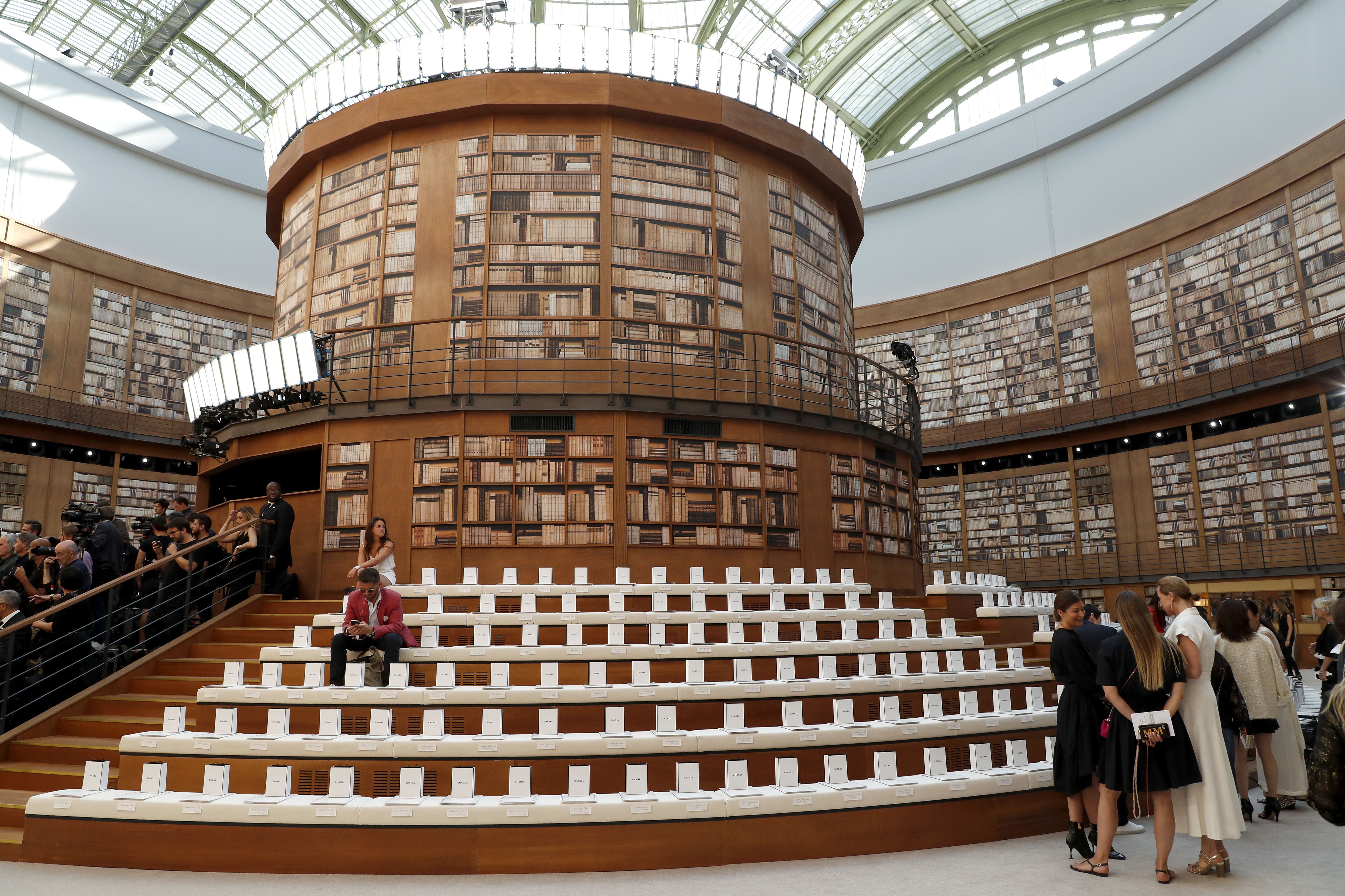 chanel book catwalk