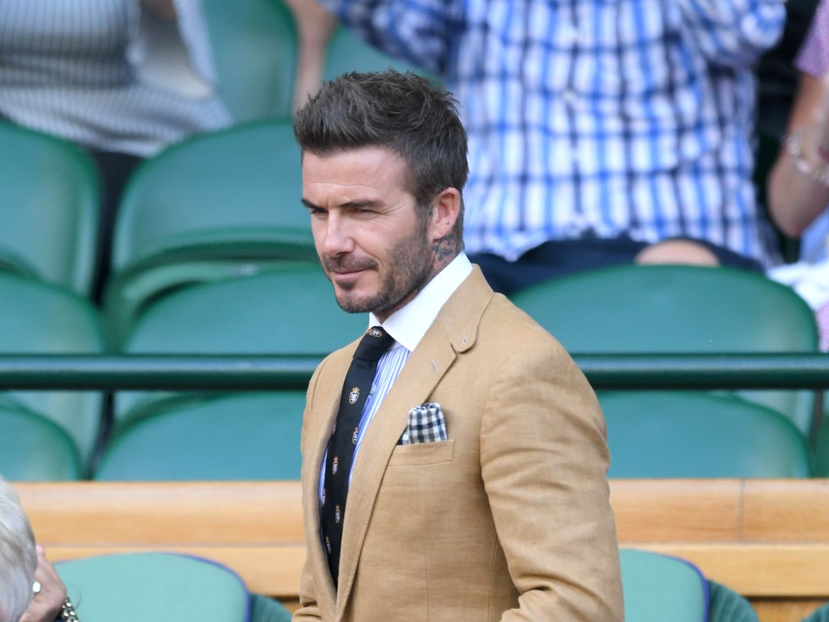 David Beckham's Staple Color: Khaki