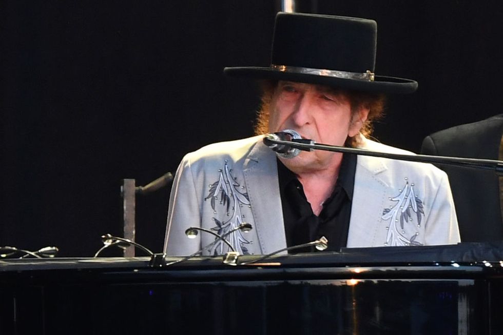 london, england   july 12 bob dylan performs as part of a double bill with neil young at hyde park on july 12, 2019 in london, england photo by dave j hogangetty images for aba