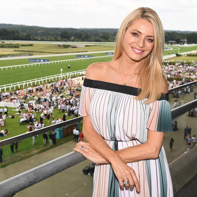 ascot, england july 13 tess daly at ascot racecourses summer mile family raceday for the launch of great british racings under 18s race free campaign at ascot racecourse on july 13, 2019 in ascot, england photo by stuart c wilsongetty images for ascot racecourse