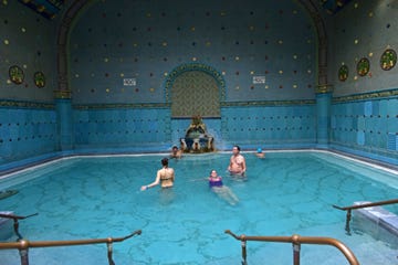 gellert thermal baths and swimming pool also known as the gellert baths or in hungarian as the gellert gyogyfurd is a bath complex in budapest in hungary, built between 1912 and 1918 photo by vw picsuniversal images group via getty images