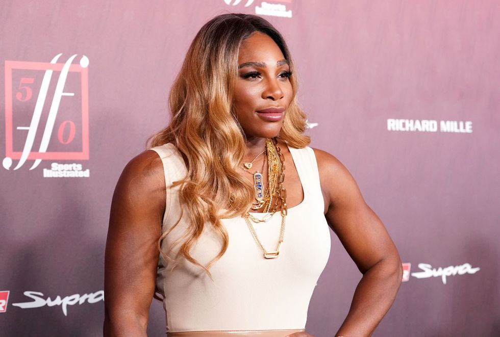 Serena Williams Sports Illustrated Fashionable 50 