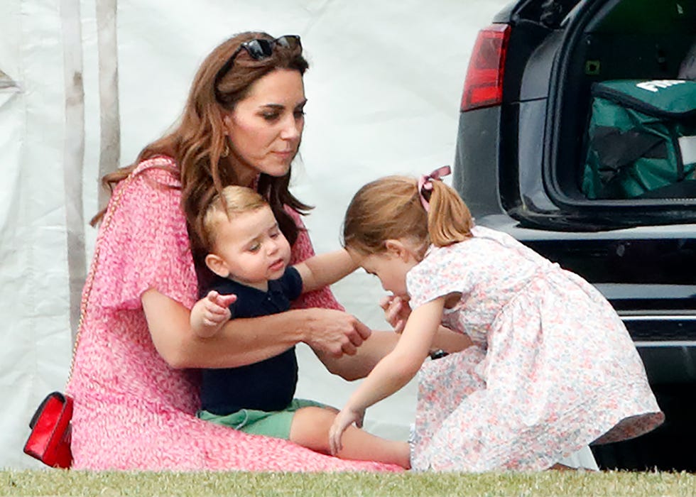 Kate Middleton and Prince Louis 