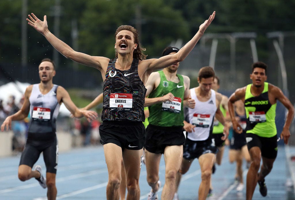 Craig Engels Greatest running haircuts