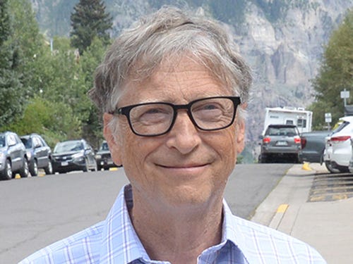 I'm richer than Bill Gates! The money in the whole world combined is n