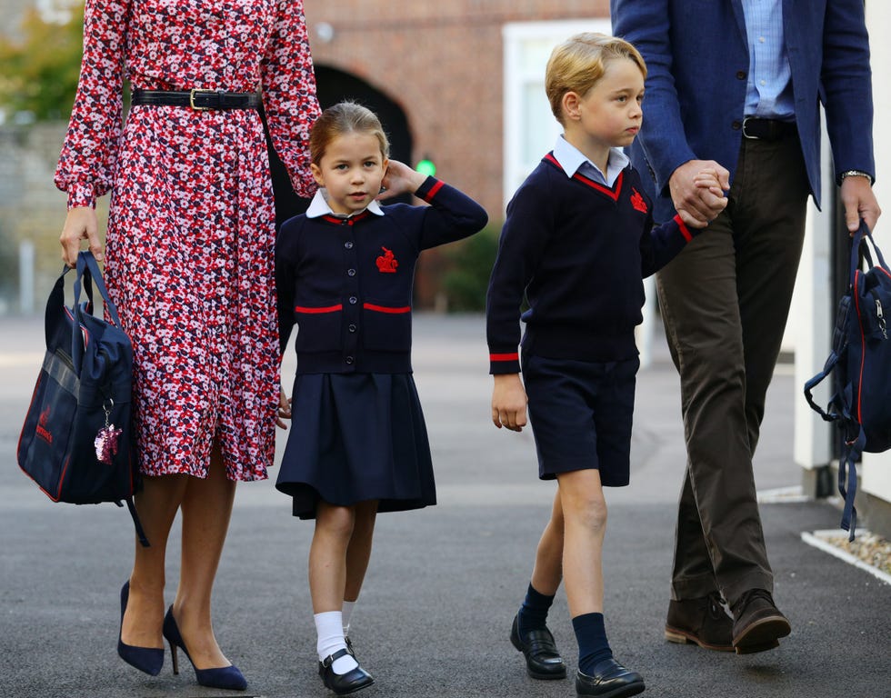 Princess Charlotte's First Day Of School