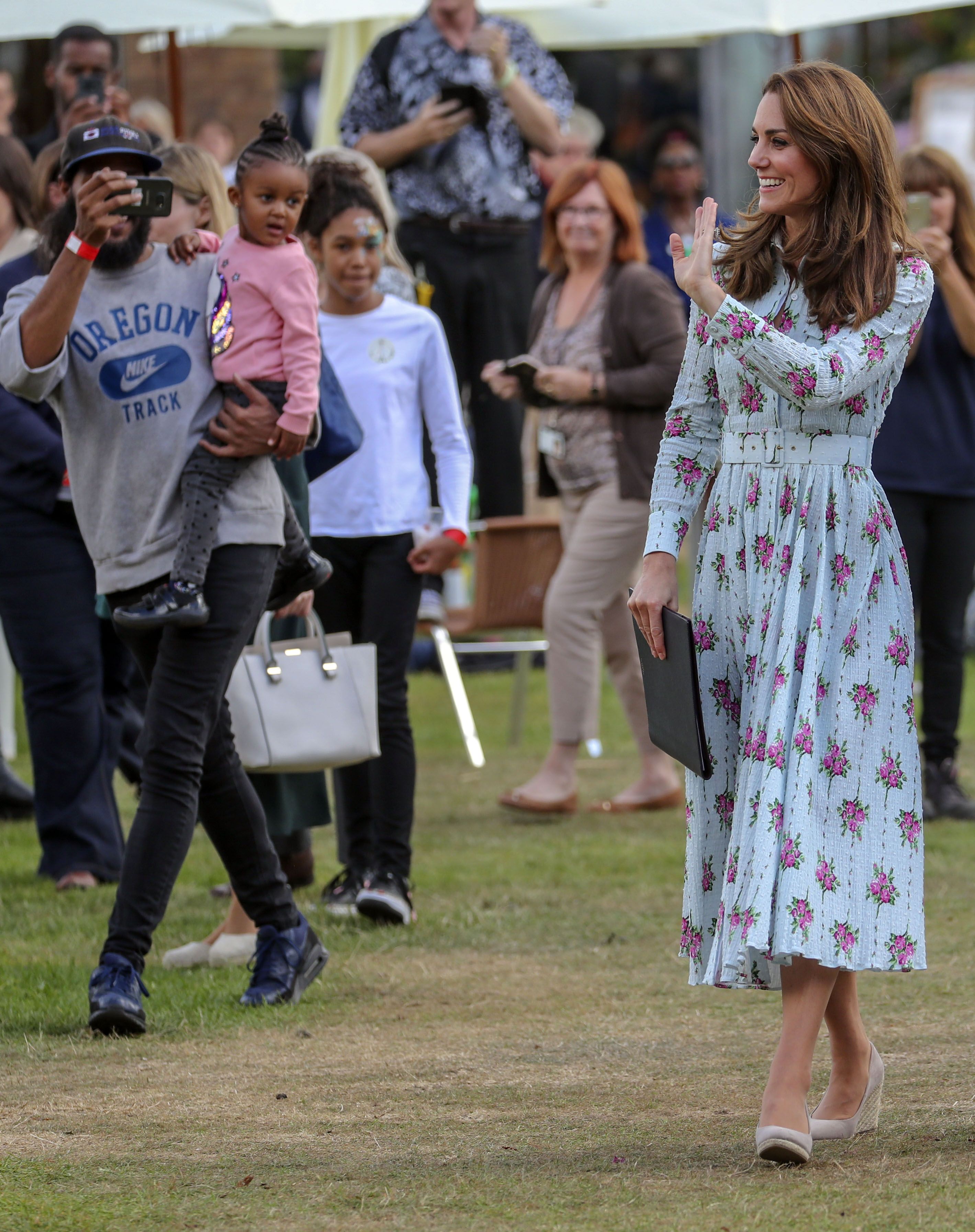 Emilia wickstead best sale floral dress