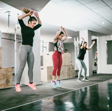 Jumping Jacks In Gym jumping jacks in gym