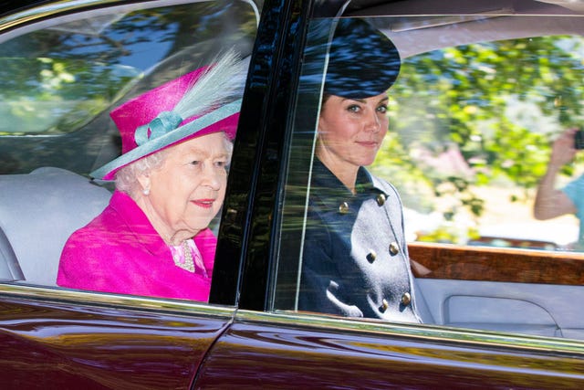 Royal Family Members Attend Crathie Kirk Church