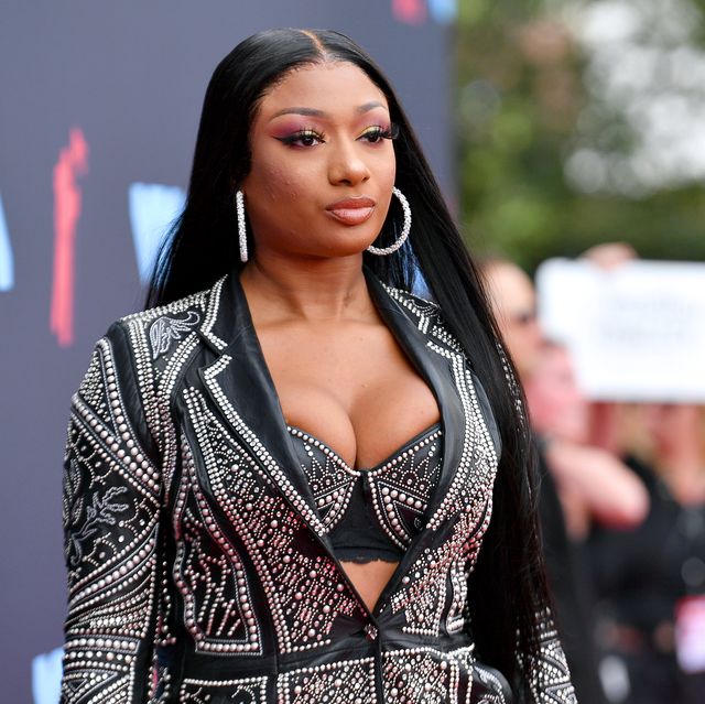 newark, new jersey   august 26 megan thee stallion attends the 2019 mtv video music awards at prudential center on august 26, 2019 in newark, new jersey photo by dia dipasupilgetty images for mtv
