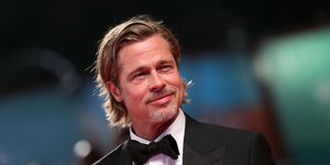 Brad Pitt name tag - brad pitt